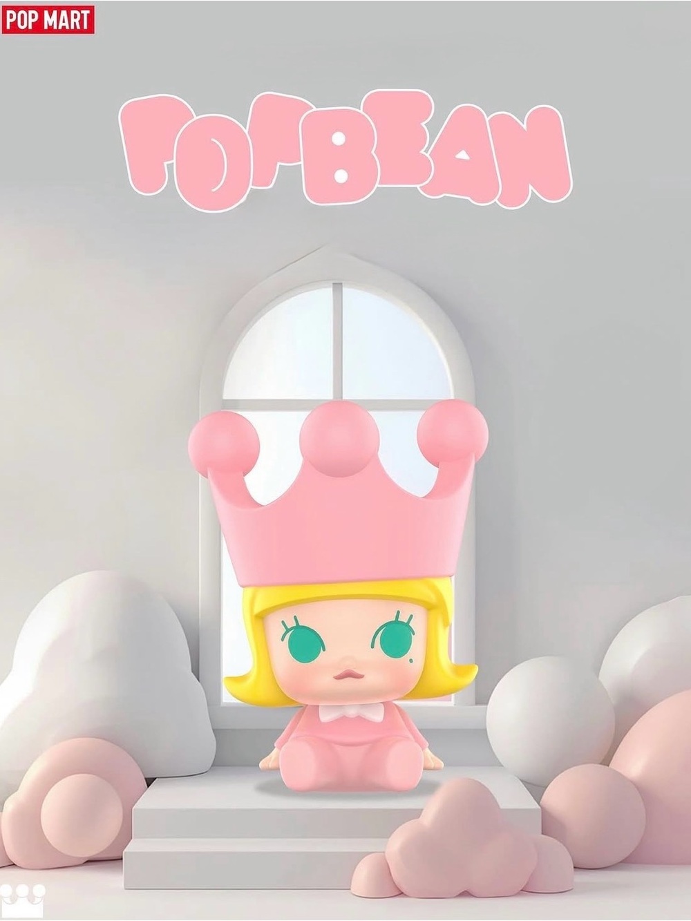 POP MART MOLLY “ The Pink Princess” POP BEAN – 2024 Limited Release